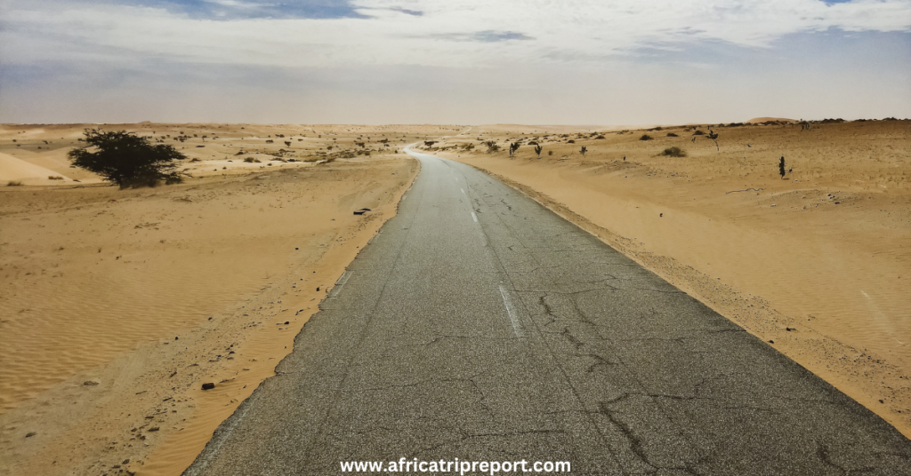 mauritania roads